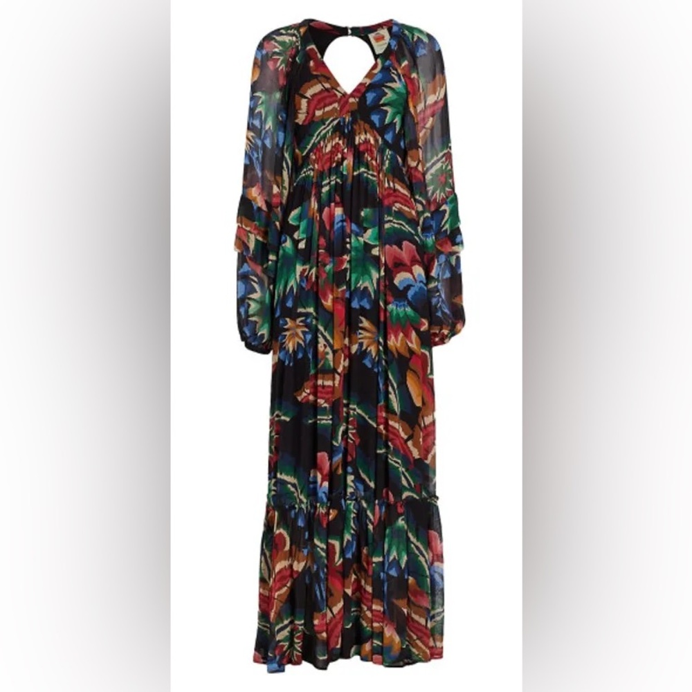 FARM Rio Vibrant Long Sleeve Dress